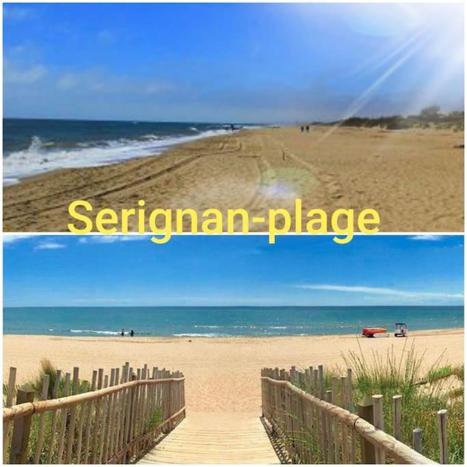 فيلا Un Bol D'Air Frais Et De Soleil Entre Campagne Et Plage بزييه المظهر الخارجي الصورة